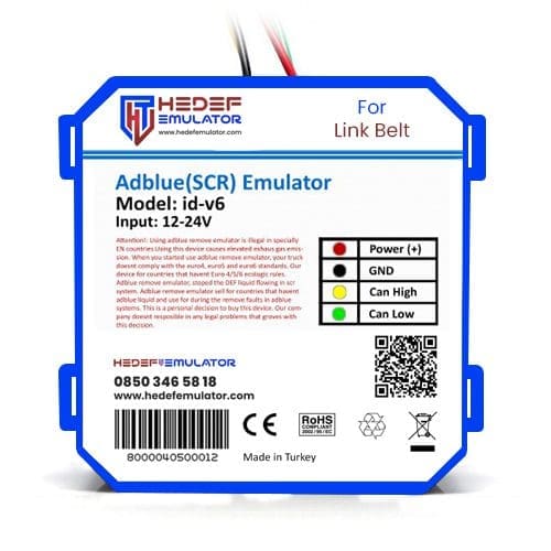 Link Belt AdBlue İptal Emülatörü
